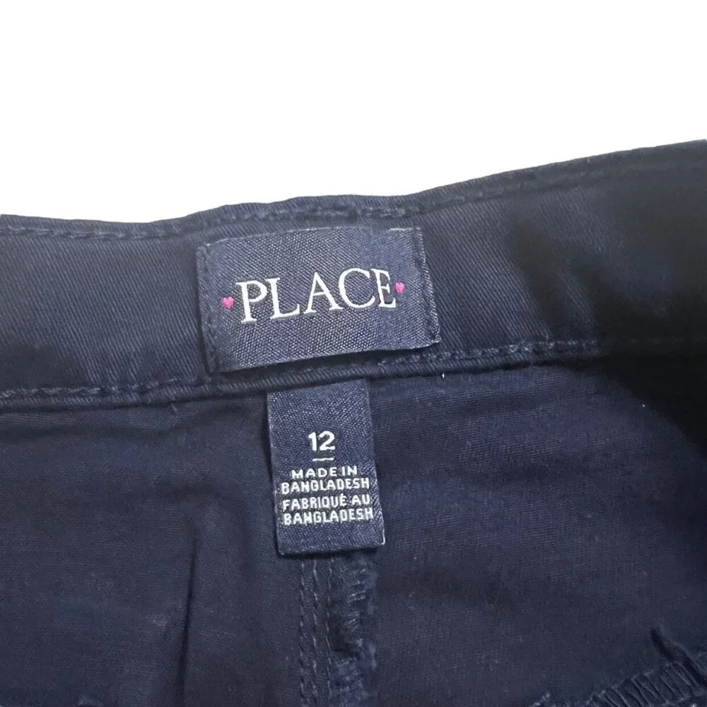 Children's Place Sz 12 Navy Chino School Uniform Pants